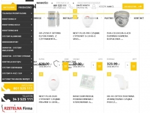 Sprawdzone marki w systemach monitoringu.
